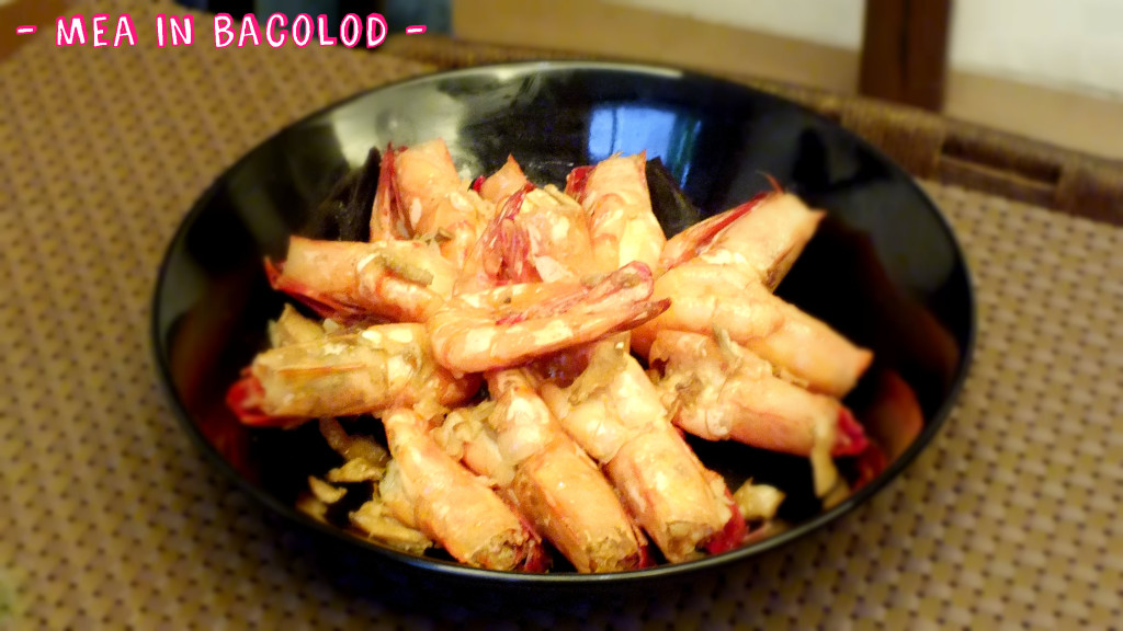 18th Street Pala-Pala Bacolod - Steamed Shrimp in Lemon Butter Sauce