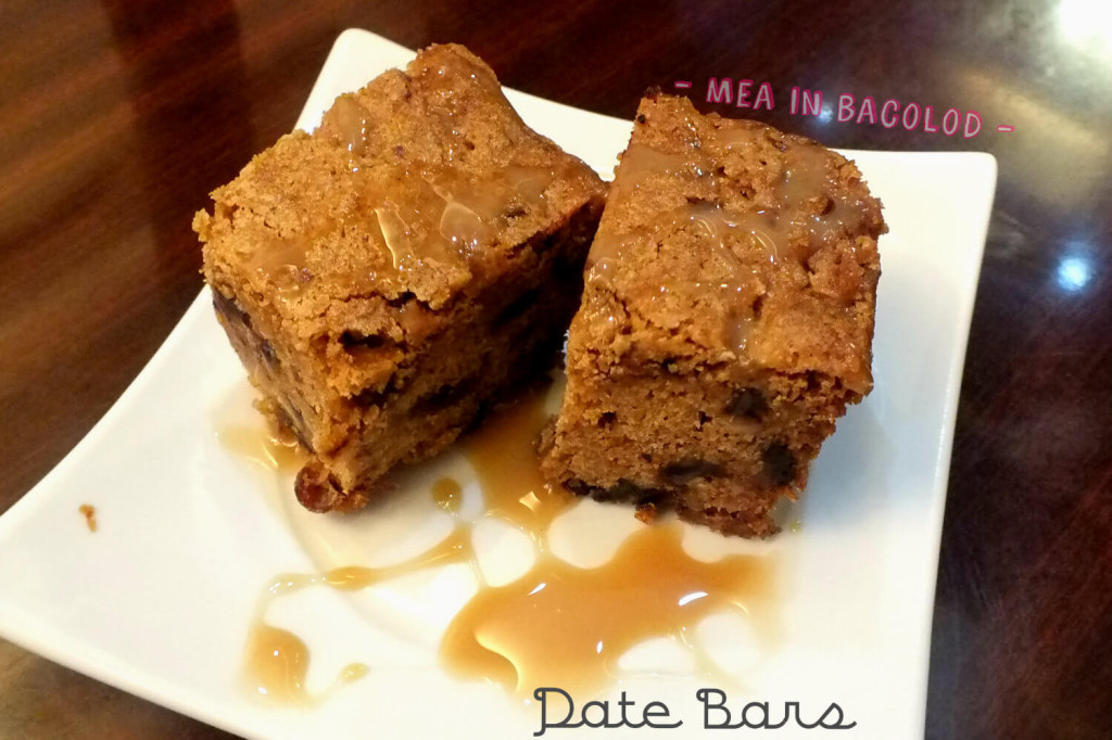Kabbara Cafe Bacolod - Date Bars