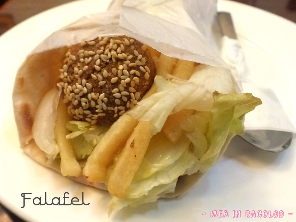 Kabbara Cafe Bacolod - Falafel Sandwich