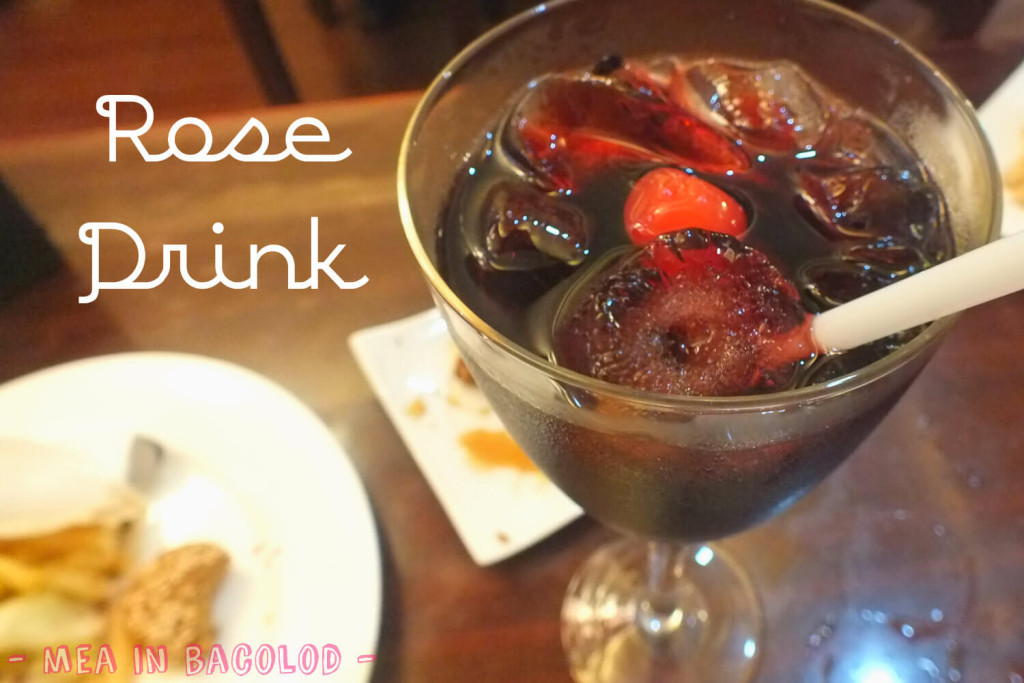 Kabbara Cafe Bacolod - Rose Drink