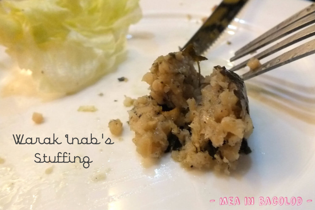 Kabbara Cafe Bacolod - Warak Inab Stuffing