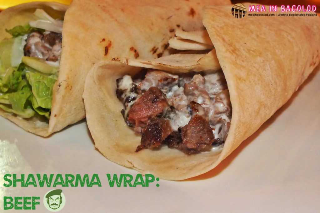 Shawarma Wrap - Beef - Saddams Shawarma