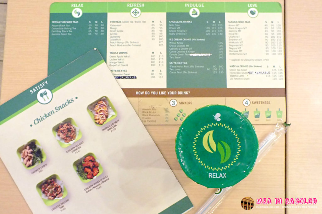 The Menus at Serenitea