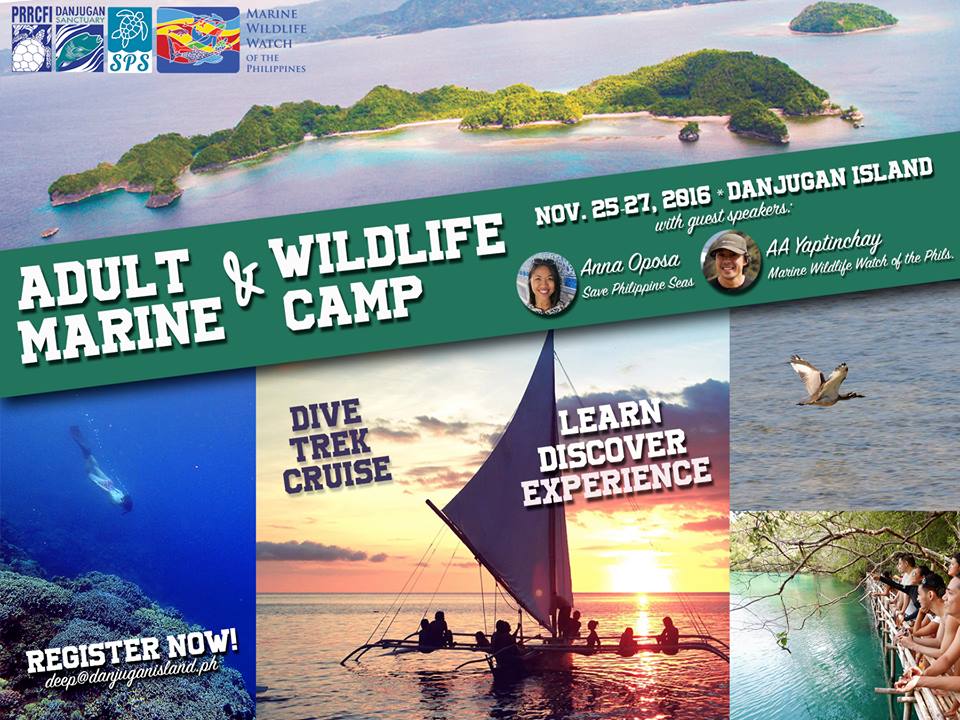 Adult Marine And Wildlife Camp at Danjugan Island