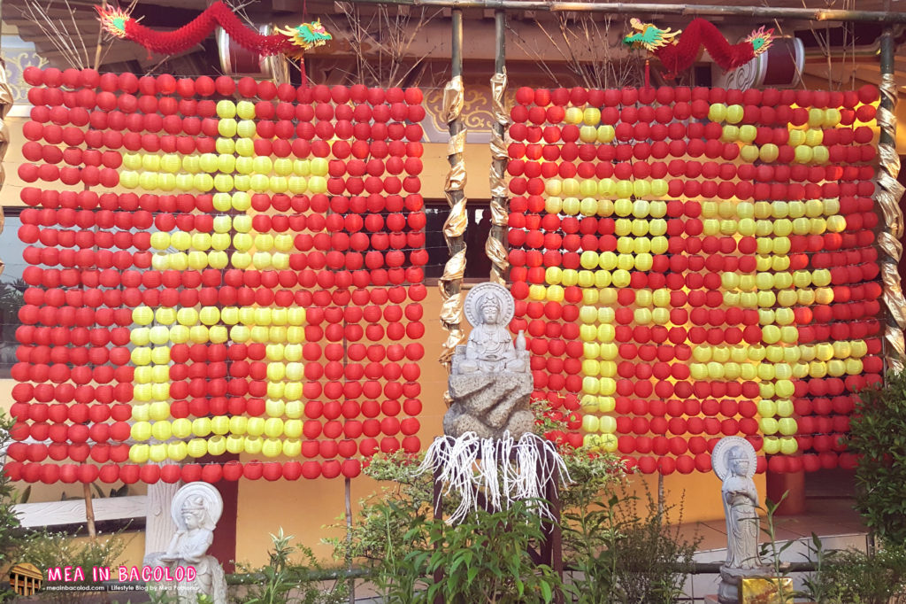 Yuan Thong Temple Bacolod - Display and Decorations