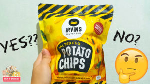 Irvins Salted Egg Potato Chips - Taste Review