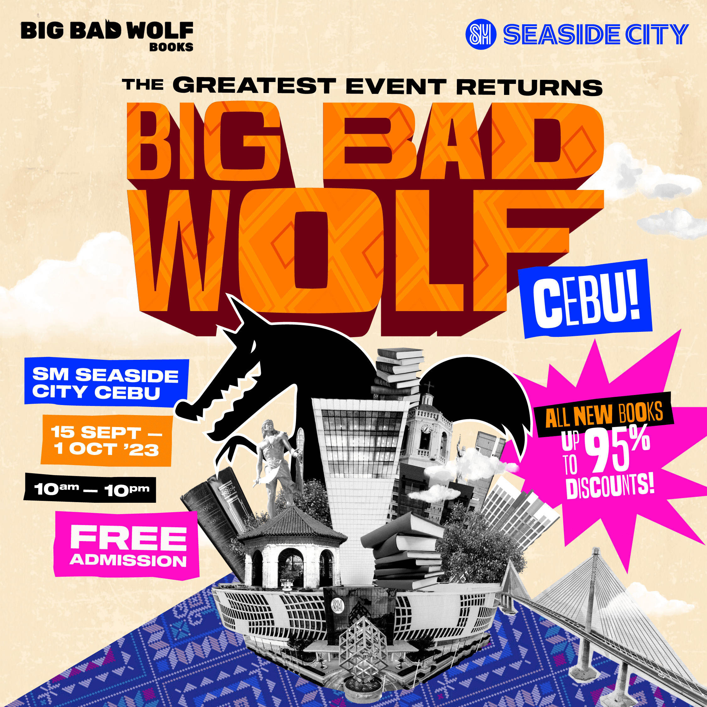 Big Bad Wolf Gets Bigger, Badder, and Better in Cebu - Mea in Bacolod